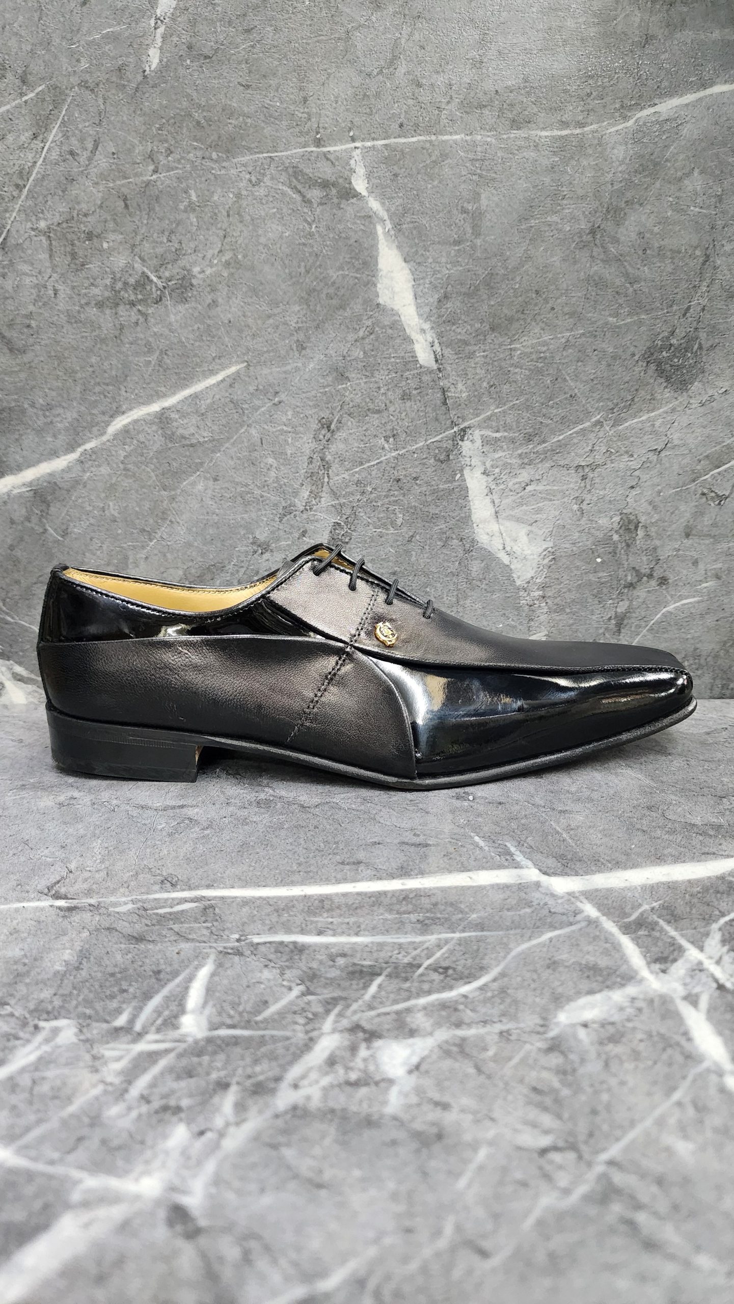 4509492256.jpg Crockett & Jones Glace Kid Black - Image 1