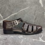 Ferradini Brown Weave Sandal FW-1658