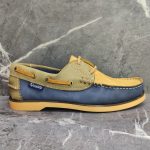 Quayside 71082 Navy / Wheat / Olive