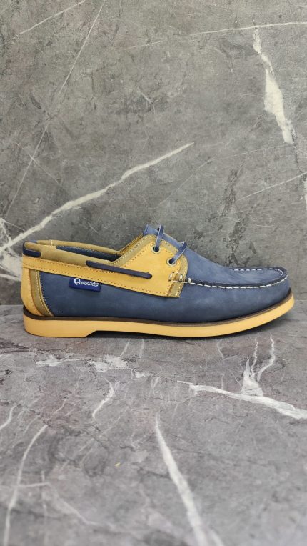 Quayside 71371 Navy / Wheat / Olive