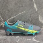 Mitzuma Cyber Grey/Blue/Neon Yellow Soccer Boot