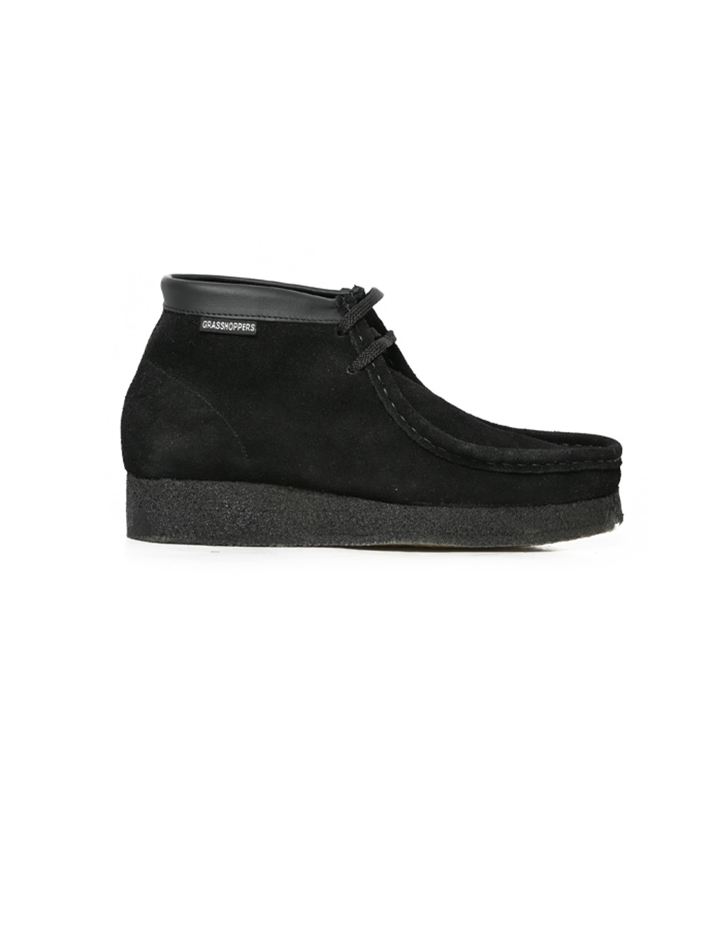5181795874.jpg Grasshoppers Aston Suede Black - Image 1
