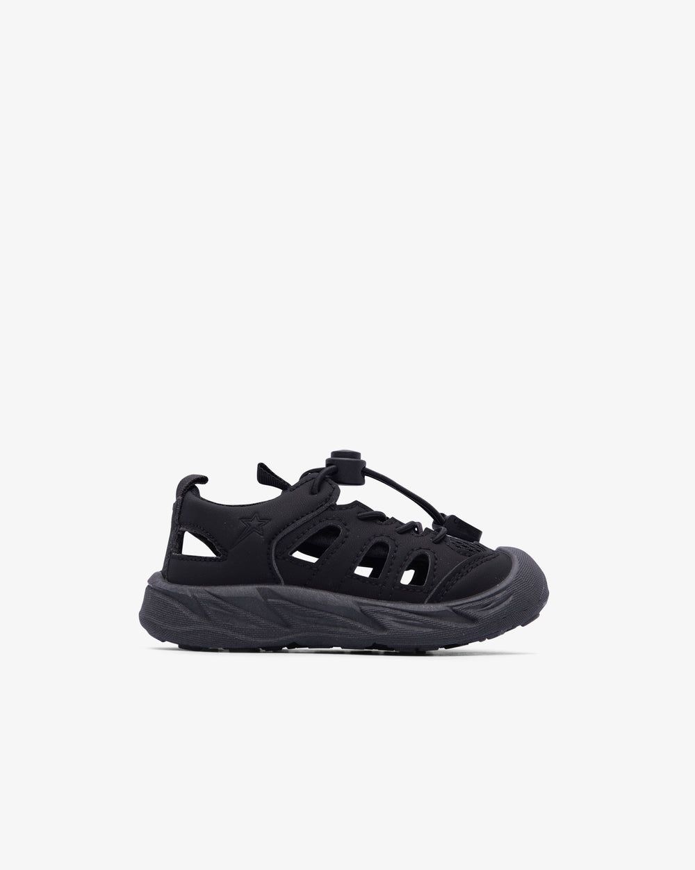 5275764332.jpg Soviet Weston Black Infants Sandals - Image 1